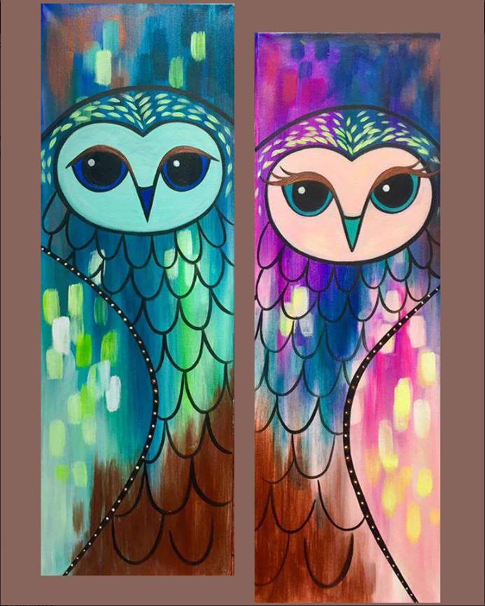 Opulent Owl Mates Date Night